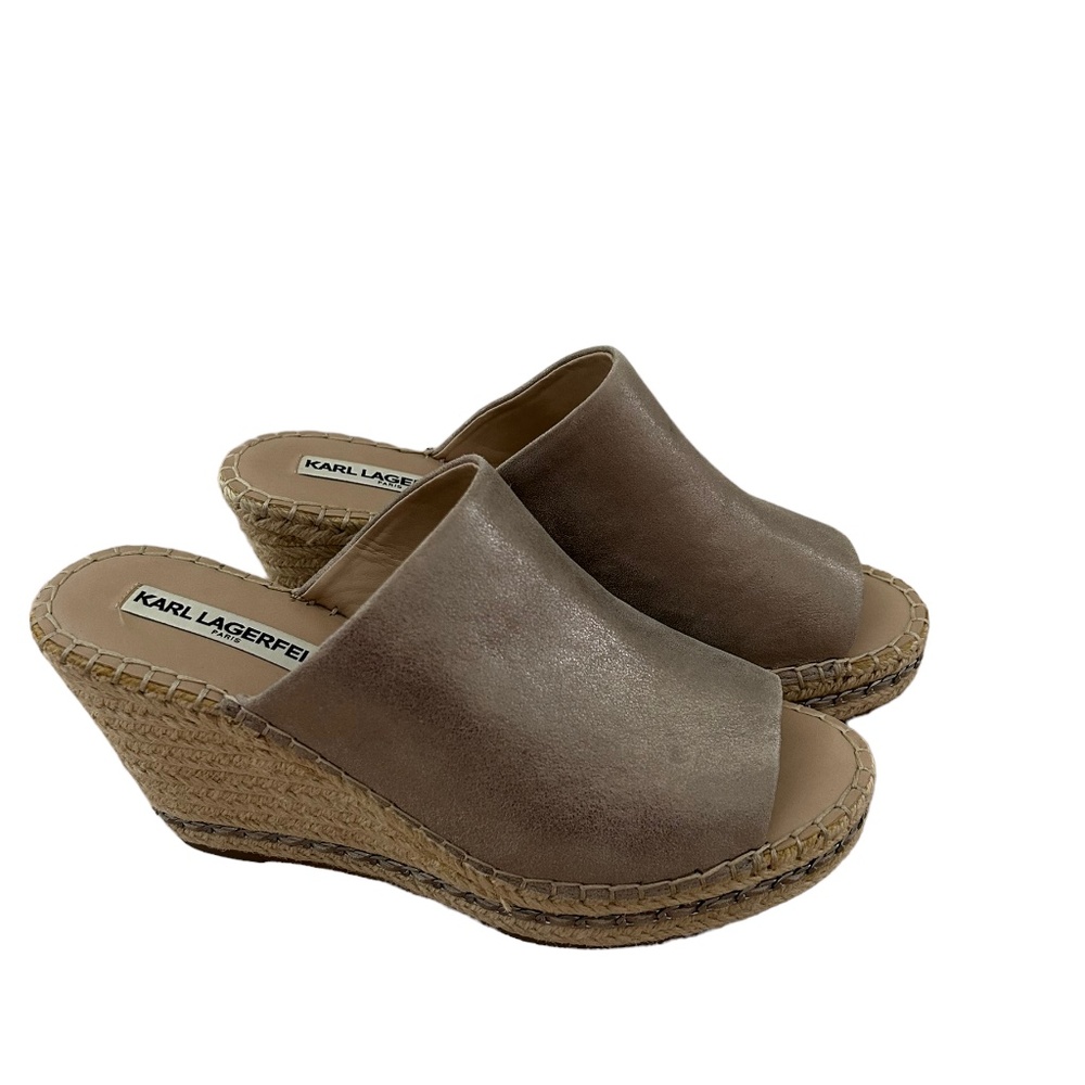 Karl Lagerfeld Size 9 Carina Wedge